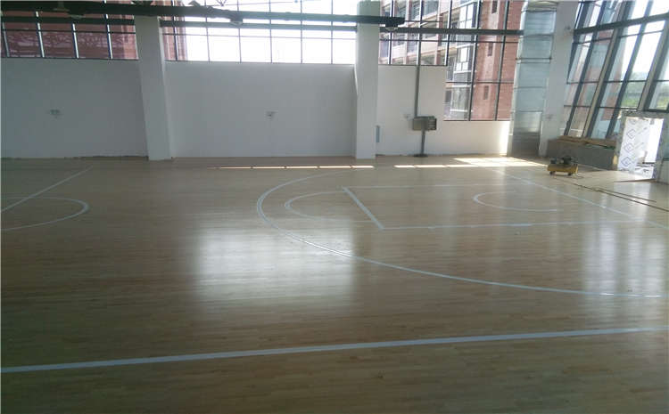 場館體育館木地板施工技術