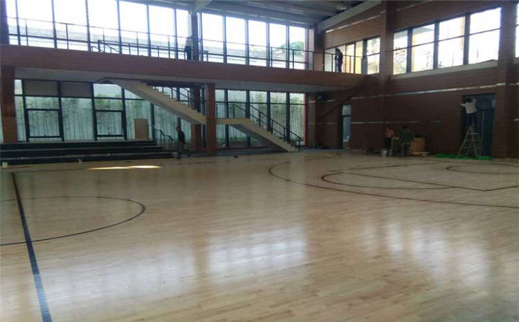 室內(nèi)籃球館木地板