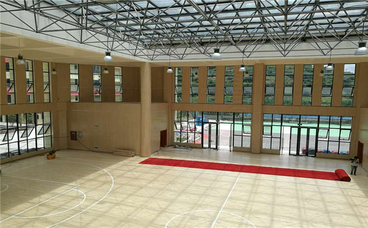 上海楓木籃球地板施工技術(shù)