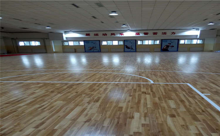 拼接板NBA籃球場木地板規格