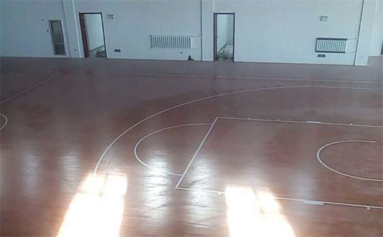 海口楓木籃球地板施工工藝