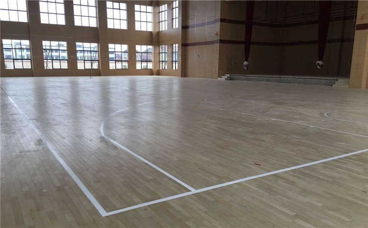 上海楓木籃球地板施工技術(shù)