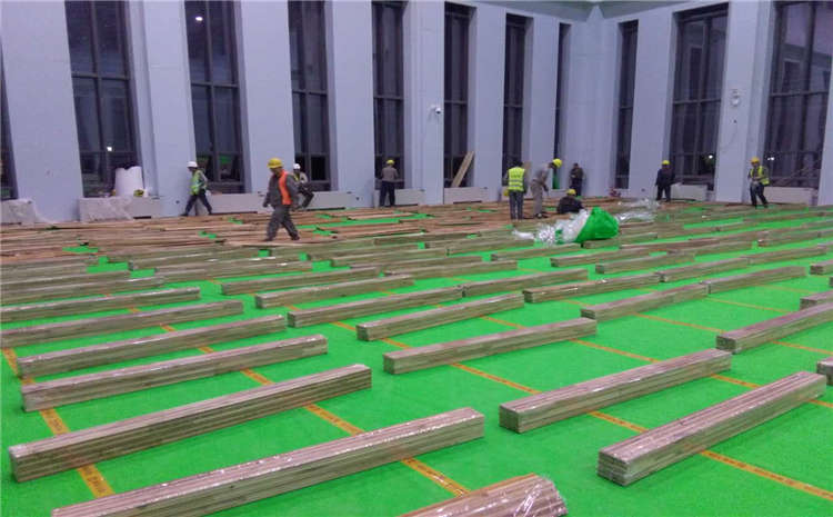 福建專用體育地板結構