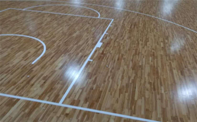 楓木木地板籃球館安裝工藝