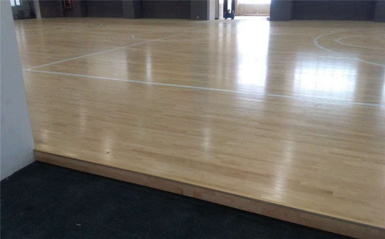 福建硬木企口實木運動地板批發